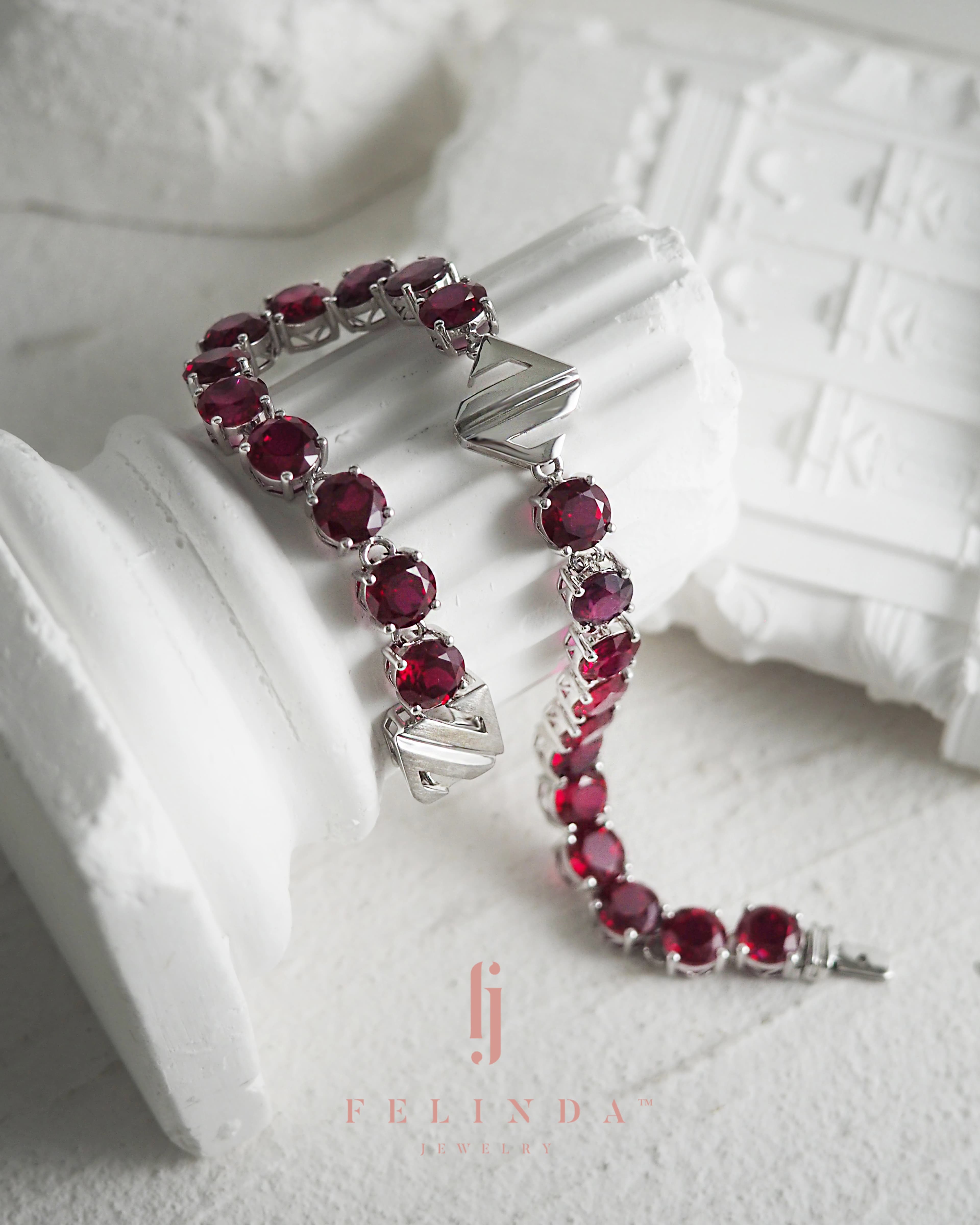 FJ Insta Ruby Bracelet