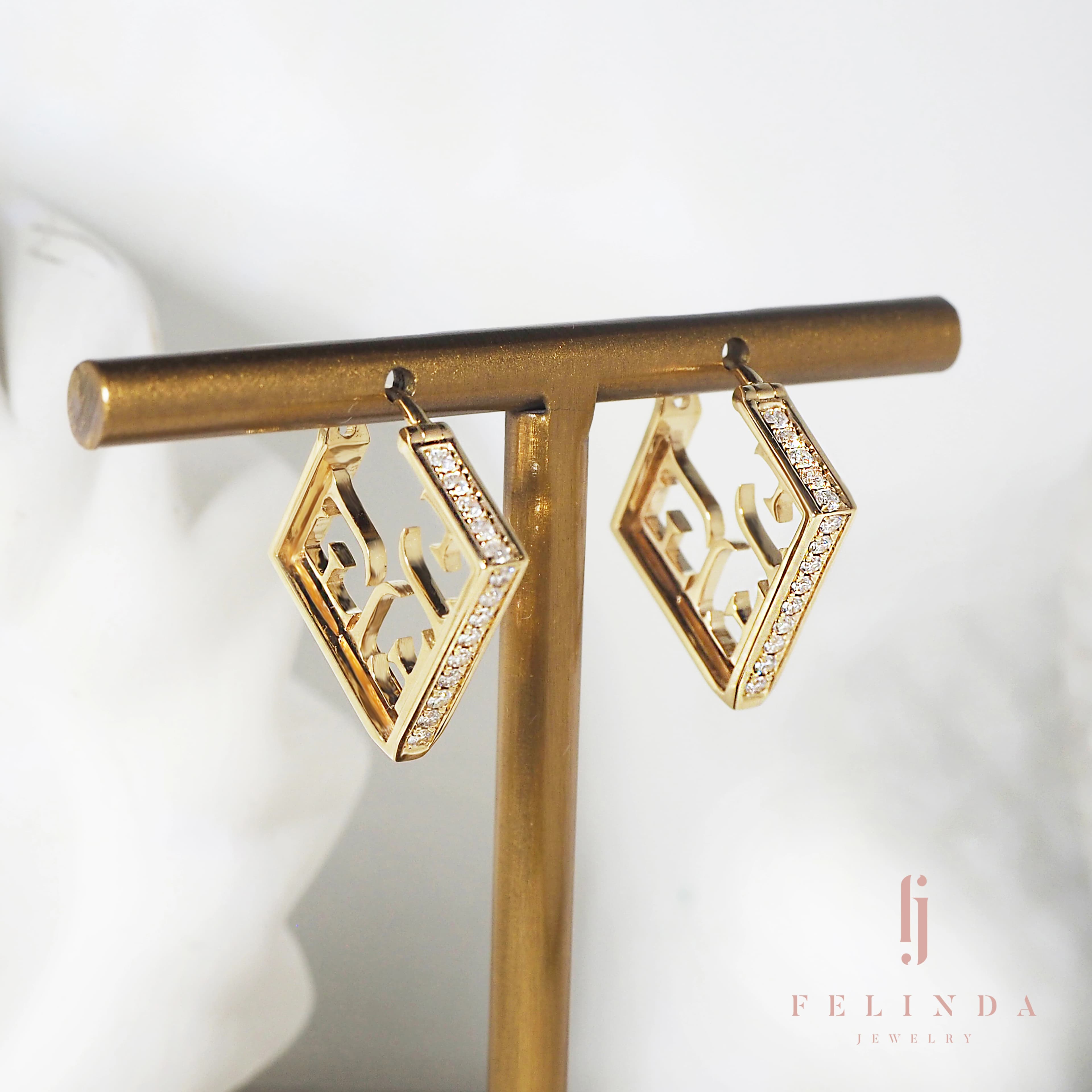 FJ Insta FJ Diamond Hoop
