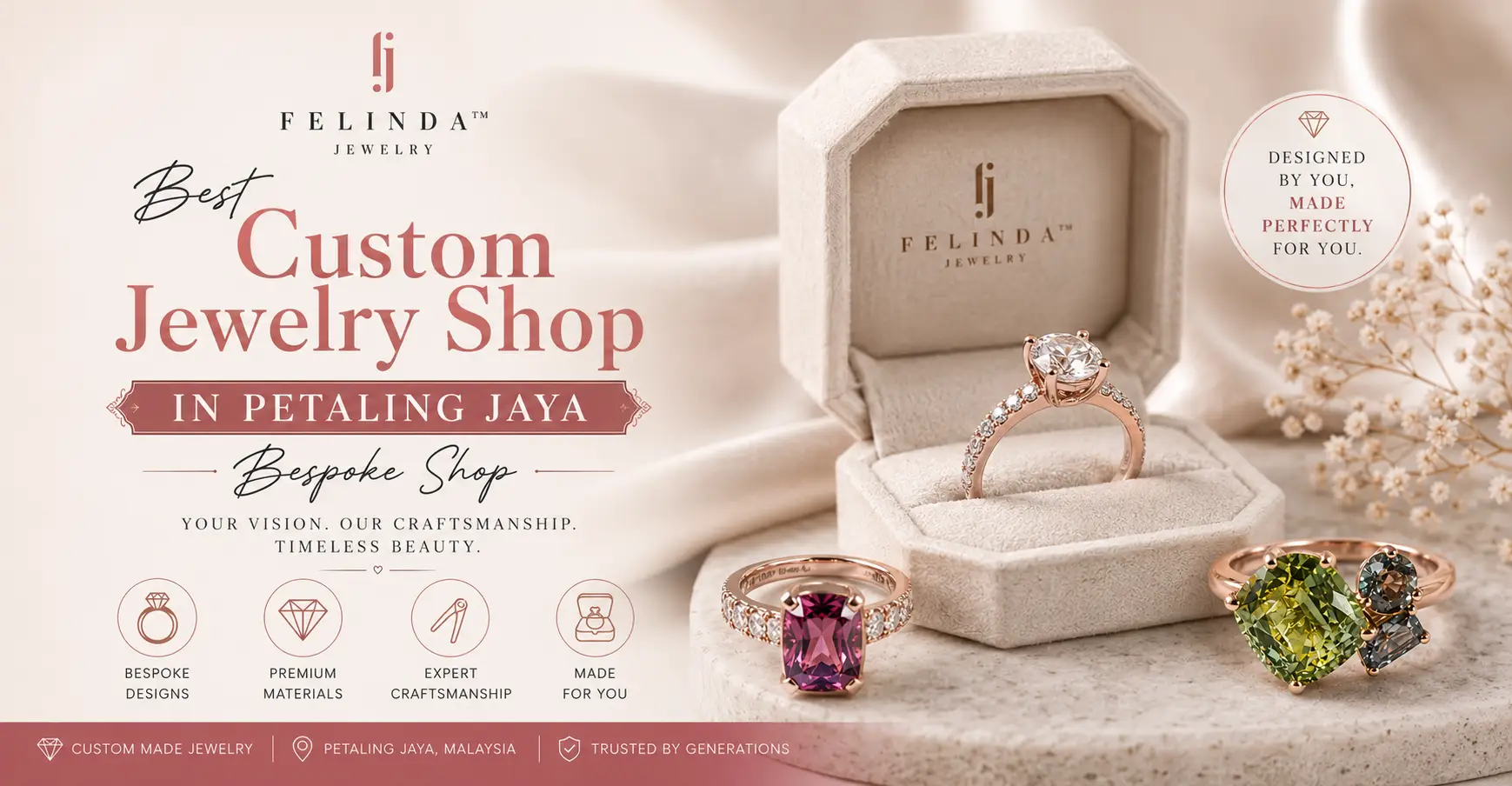 Best Custom Jewelry Shop in Petaling Jaya - Bespoke Shop